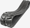 Gummikette Baggerkette DRB 350 x - x 54,5 | Rail-Type, Short-Pitch für Minibagger mit I-3 Laufrollen