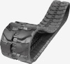 DRB Gummikette Baggerkette 400 x - x 72,5 W | Anti DeTracking Type, short pitch, für Minibagger und Midibagger